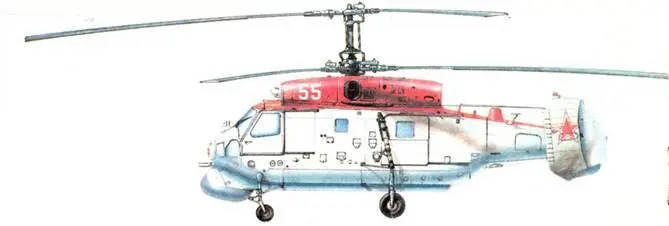 Ка25ПС 55 авиагруппа ТАКР Минск бухта Абрек ТОФ март 1981 г Ка25 - фото 105