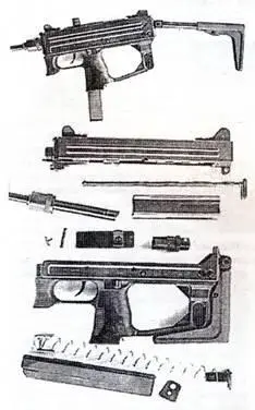 Пистолетпулемет MP9 Ругер один из удачных образцов с массивным затвором и - фото 98