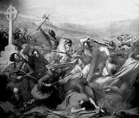 Битва при Туре Пуатье Картина Шарля де Стюбена 1834 1837 Также остается - фото 10
