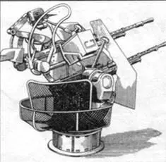 Двухствольная тумбовая установка 2М7 Двухствольная палубная установка 2М5 - фото 6