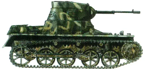 Легкий танк PzKpfw IA с пушкой Breda mod 85 1939 г Продолжение следует В - фото 82