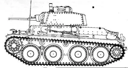 PzKpfw38t AusfC КОНСТРУКЦИЯ И ТТХ Оба танка и LT35 и LT38 хотя они - фото 108