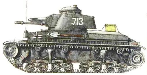 Легкий танк Pzkpfw35t 6я танковая дивизия Восточный фронт Лето 1941 год - фото 128