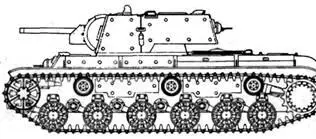 КВ1 обр 1941 года с экранированной броней корпуса и башни Пушка Ф32 калибр - фото 50