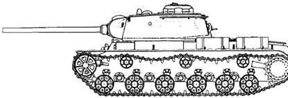 КВ85 обр 1943 года 85мм пушка Д5 Полигонновойсковые испытания 76мм - фото 52