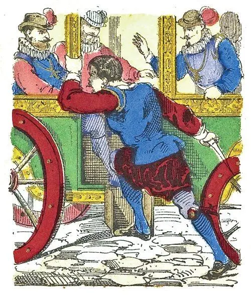 Франсуа Равальяк нападает на короля Генриха IV Мария Медичи и дофин Людовик - фото 66