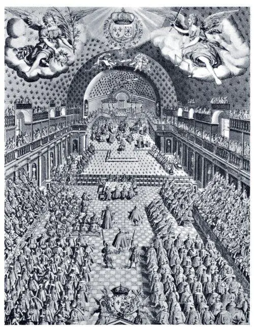 Заседание Генеральных штатов 1614 г Арман Жан дю Плесси Юный Людовик дофин - фото 72