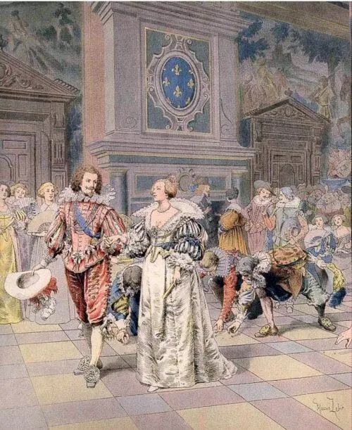 Герцог Бэкингем и Анна Австрийская Морис Лелуар Анна Австрийская с сыном - фото 88