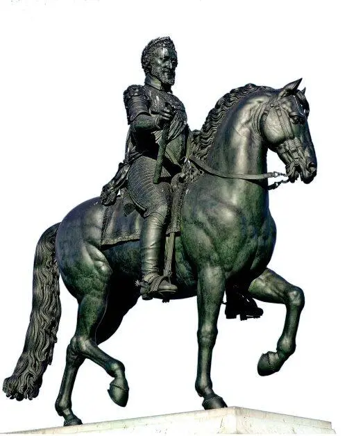 Памятник королю Генриху IV в Париже Памятник королю Людовику XIII в Париже - фото 98