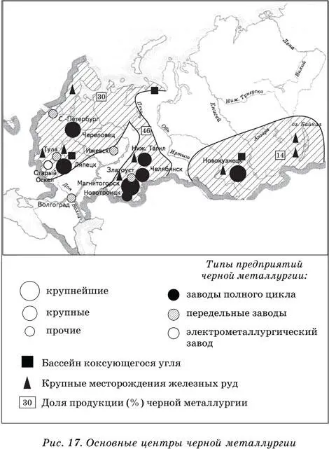 Вторая по значению база Центральная вокруг КМА Ее основные центры - фото 69