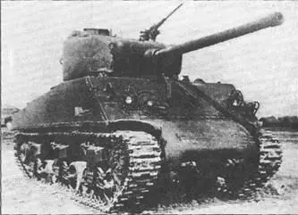 Американские средние танки М4 Шерман на испытаниях в СССР на НИ ИБТ полигоне - фото 124