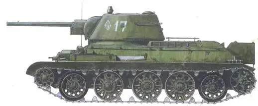 Средний танк Т3476 образца 1942 г с шестигранной башней Средний танк - фото 177