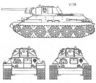 Т 3476 с шестигранной башней С целью упрощения технологии литья с 1942 г - фото 48