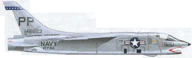 RF8A сер 146823 лейтенанта Чарльза Классманна из состава эскадрильи VFP63 - фото 75