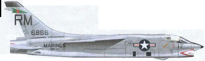 RF8A сер 146866 1го лейтенанта Дениза Кейли из состава эскадрильи Корпуса - фото 76
