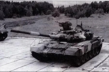 Танк Т90 с комплексом 9К1119 Рефлекс Компоновка ракеты 9М119 комплекса - фото 34