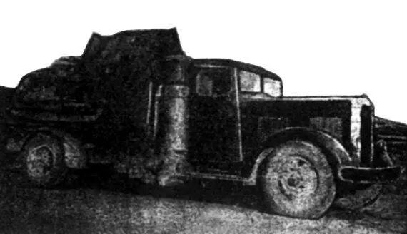 Газогенераторный 35тонный грузовик БерлиеVDCT образца 1936 года с - фото 103