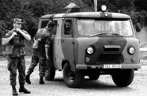 Топографический привязчик Т2 в кузове грузопассажирского автомобиля УАЗ39625 - фото 269