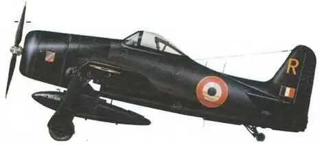 F8F1D Беркэт из состава авиагруппы GC II21 Оверн Эвакуация раненых - фото 81