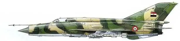 МиГ21МФ из состава 104й истребительной авиабригады ВВС Египта Аэродром - фото 108