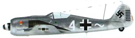 FW190A8 лейтенанта Рудольфа Линца из состава 9JG5 Норвегия аэродром Хердла - фото 60