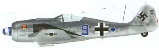 FW190F8 лейтенанта Карла Коча из состава 12JG5 Норвегия аэродром Хердла - фото 62