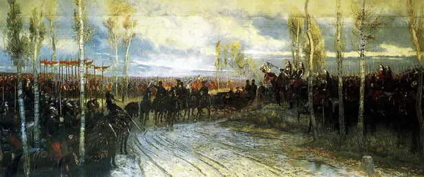 6 Эдуард Детай Смотр в Шалоне 1898 Холст масло Музеи Версаля 1899 год - фото 166