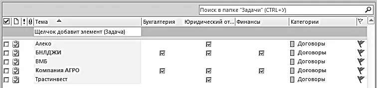 Аналогичным образом можно настроить и обратные правила например договоры по - фото 164