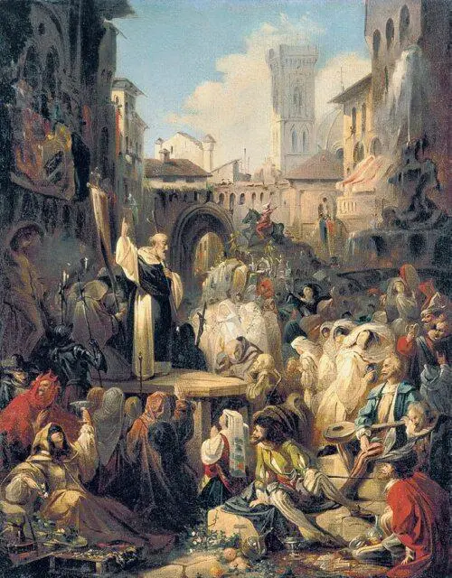 Проповеди Савонаролы худ НП Ломтев Король Франции Карл VIII Папа - фото 16