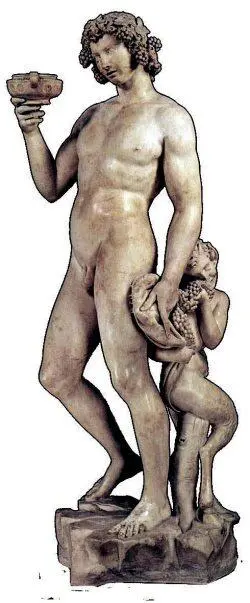 Бахус работы Микеланджело Пьета работы Микеланджело Казнь Савонаролы на - фото 20