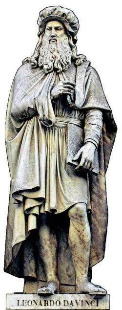 Статуя Леонардо да Винчи установленная во Флоренции Леонардо да Винчи Битва - фото 26