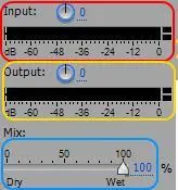 Красная область Input громкость звука до Mastering Rack Желтая Output - фото 63