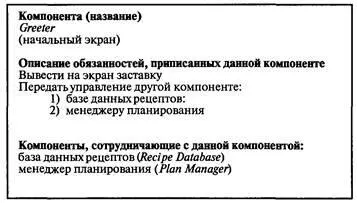 Рис 86 Образец CRCкарточки При проработке сценария полезно разделить - фото 73