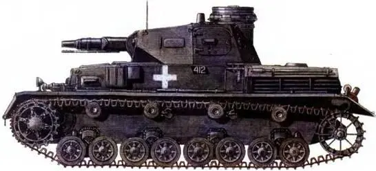 Немецкий танк Pz IV Польский легкий танк 7ТР Немецкий легкий танк Pz II - фото 56