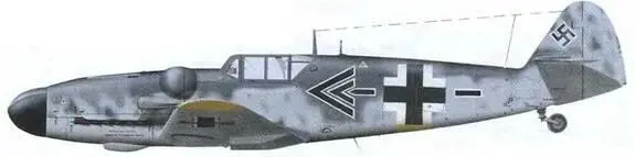 Bfl09G6U2 командира JG5 майора Эрлера Норвегия осень 1944 г - фото 70