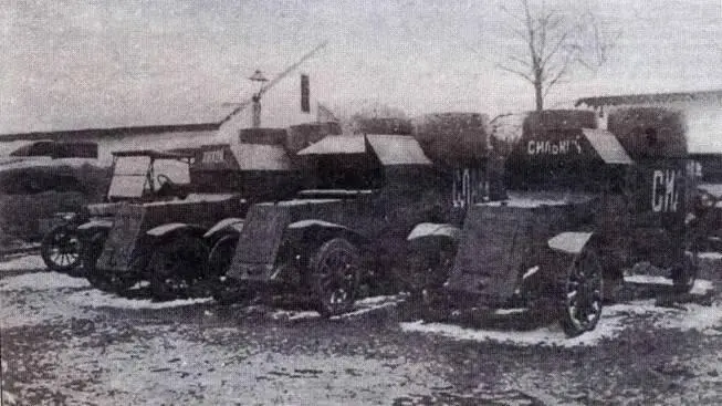 Бронеавтомобили Остин русской армии 1915 г Кроме описанных моделей - фото 87