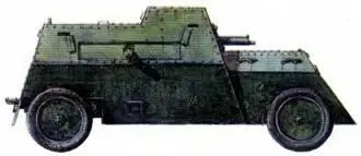 Бронеавтомобиль РуссоБалт 1916 г Бронеавтомобиль М А Накашидзе - фото 88