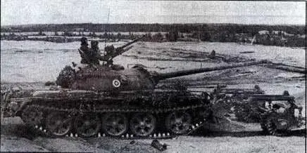 Танк Т54 с минным тралом лето 1983 г Танк Т54 1959 г - фото 64
