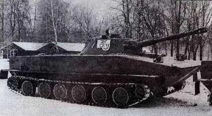 Легкий плавающий танк ПТ76 декабрь 1980 г БТР50ПК осень 1989 г - фото 68