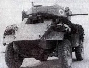 Израильский модернизированный БТР М2 слева бронеавтомобиль Хамбер MkIV - фото 83
