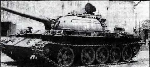 Захваченный Т59 китайская копия советского Т55 ПТ76 уничтоженный огнем - фото 115