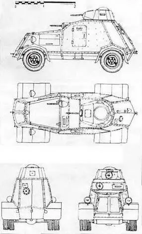 Бронеавтомобиль UNL35 обр 1937 г Испания Бильбао самый массовый БА - фото 40