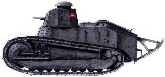 Рено FT17 франкистов Арагонский фронт 1937 г Огнеметная танкетка Фиат - фото 60