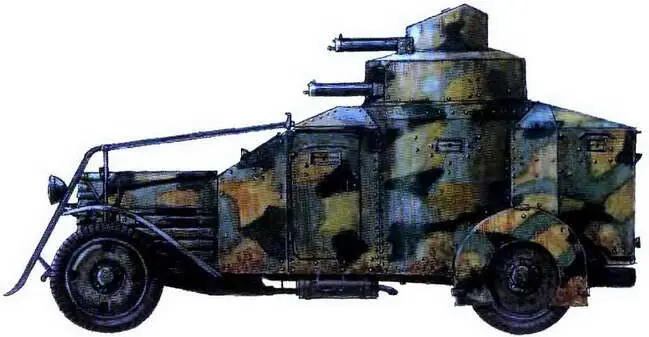 Бронеавтомобиль Лянча Ансальдо IZ обр 1916 г Барселона 1939 г - фото 72