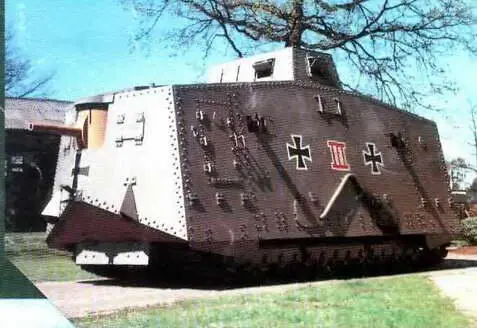 A7V Вотан 150 мм САУ Хуммель Легкий танк PzIIF в африканской окраске - фото 75