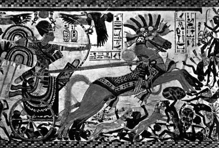 Тутанхамон в виртуальном бою против нубийцев или эфиопов Дабы не умалять - фото 1