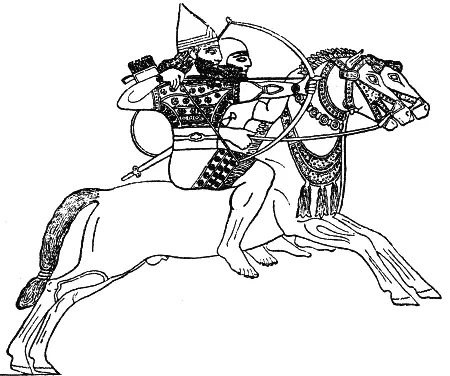 Ассирийцы сумели применять не только колесничных но и конных стрелков однако - фото 2