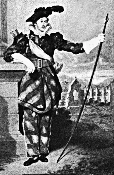 Стрелок Шотландской гвардии лучников в 1822 г В руках у него легкий longbow со - фото 77