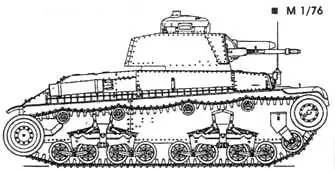 Легкий танк LT35 Опытный танк V8H фирмы ЧКД 14 июня 1934 г Второй отдел - фото 75