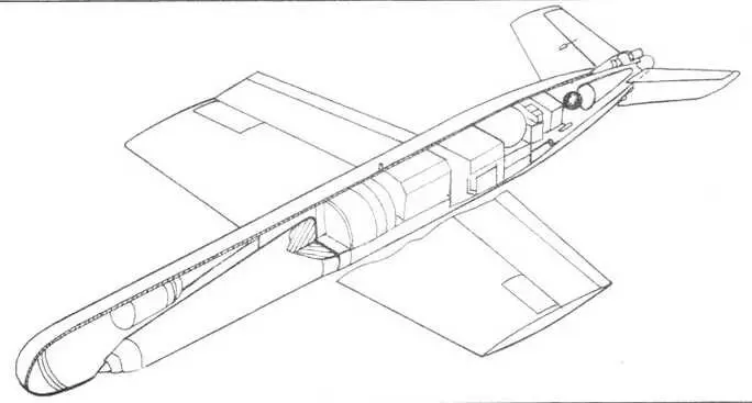 Компоновочная схема реактивной авиационной морской торпеды РАМТ1400 - фото 15